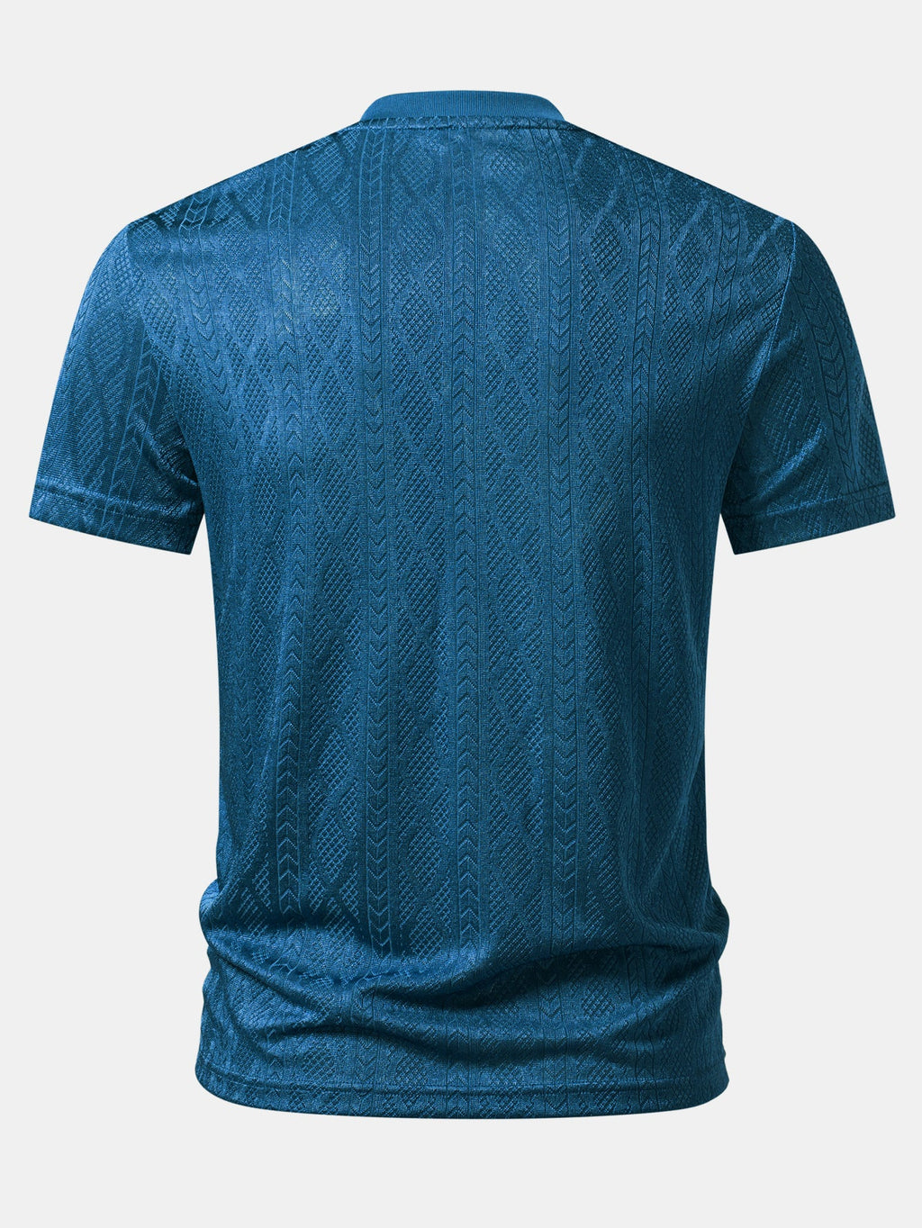 Geometry Jacquard Knit T-Shirt