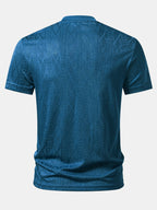 Geometry Jacquard Knit T-Shirt