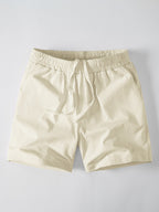 Relax Fit Crew Collar T-Shirt & Drawstring Jersey 7" Shorts
