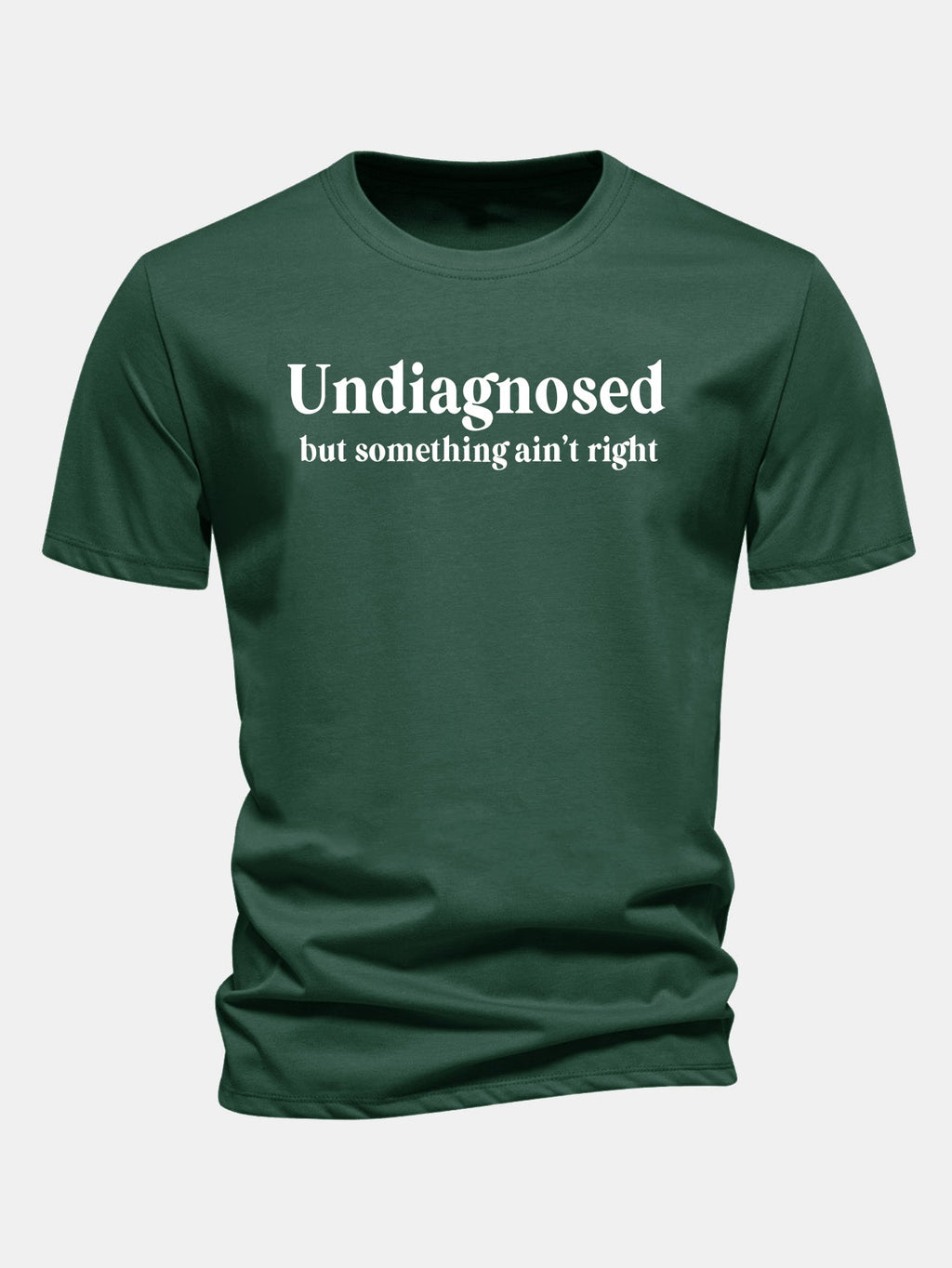 Regular Fit Undiagnosed Print Cotton T-Shirt