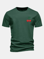 Regular Fit Cherry Print Cotton T-Shirt