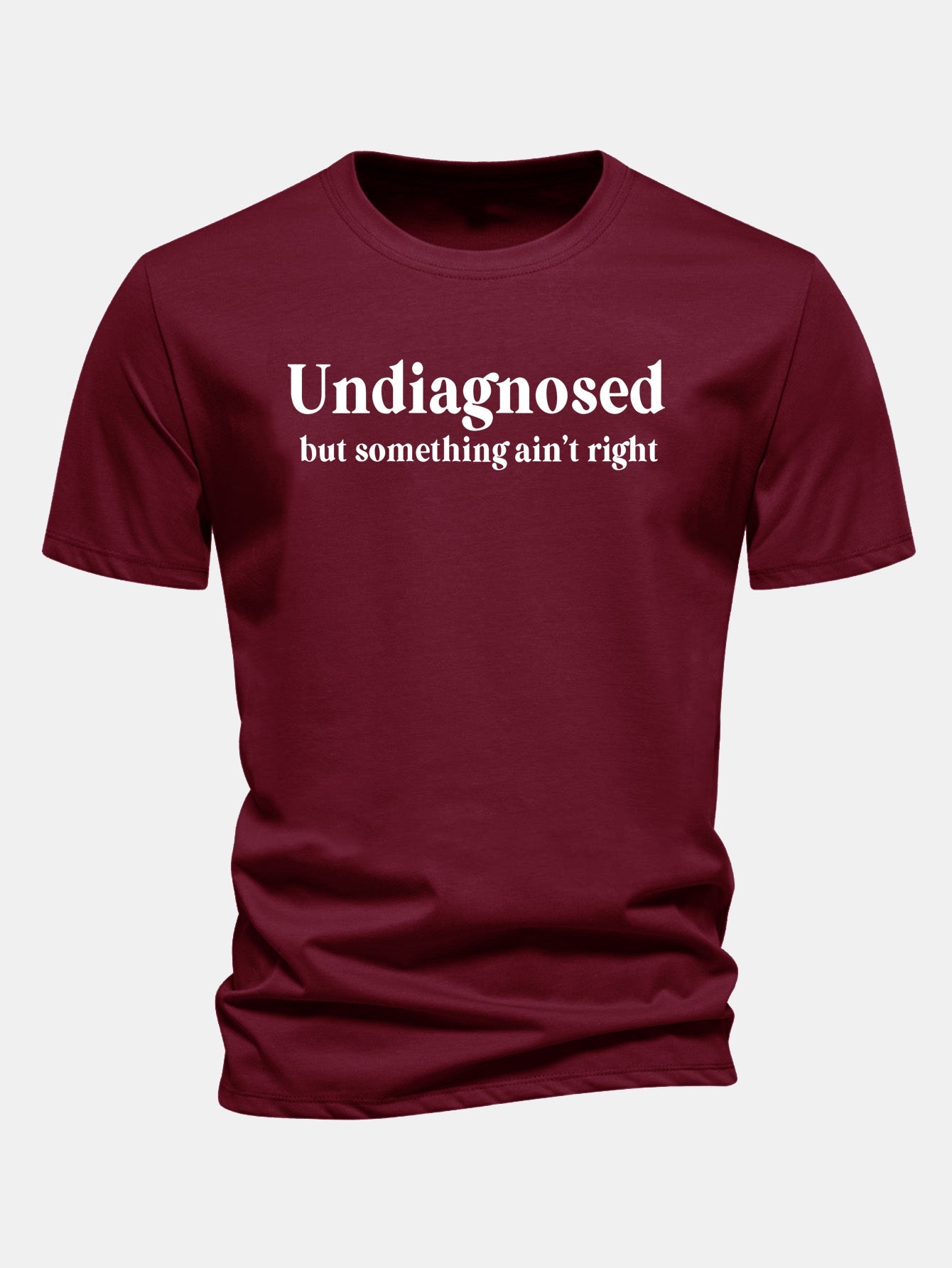 Regular Fit Undiagnosed Print Cotton T-Shirt