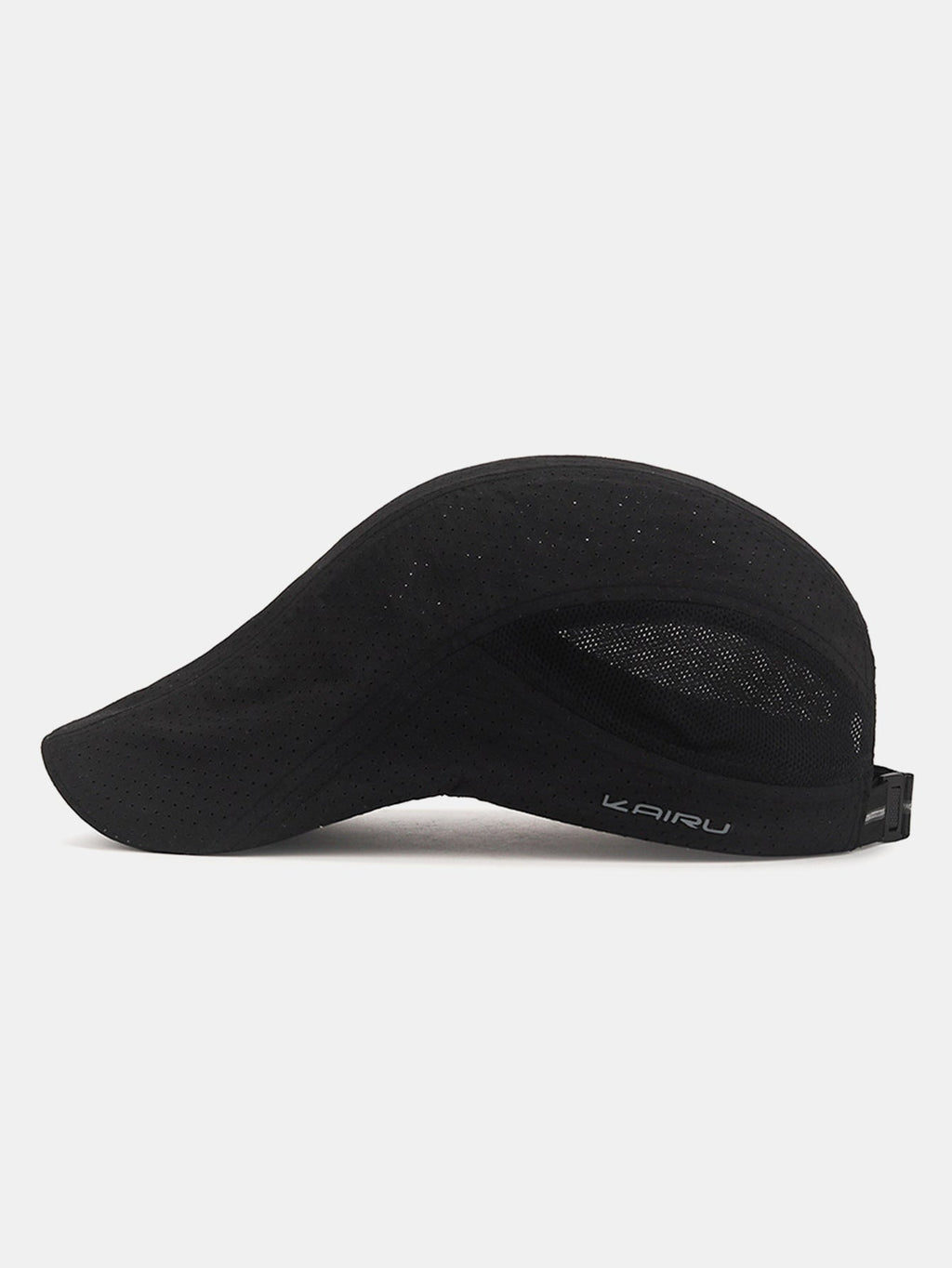 Quick Dry Perforated Vent Running Cap - Large Mesh Back Ultra Ventilated Adjustable Lightweight Athletic Hat