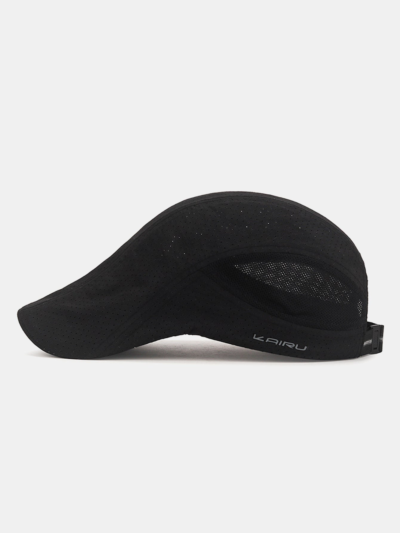 Quick Dry Perforated Vent Running Cap - Large Mesh Back Ultra Ventilated Adjustable Lightweight Athletic Hat