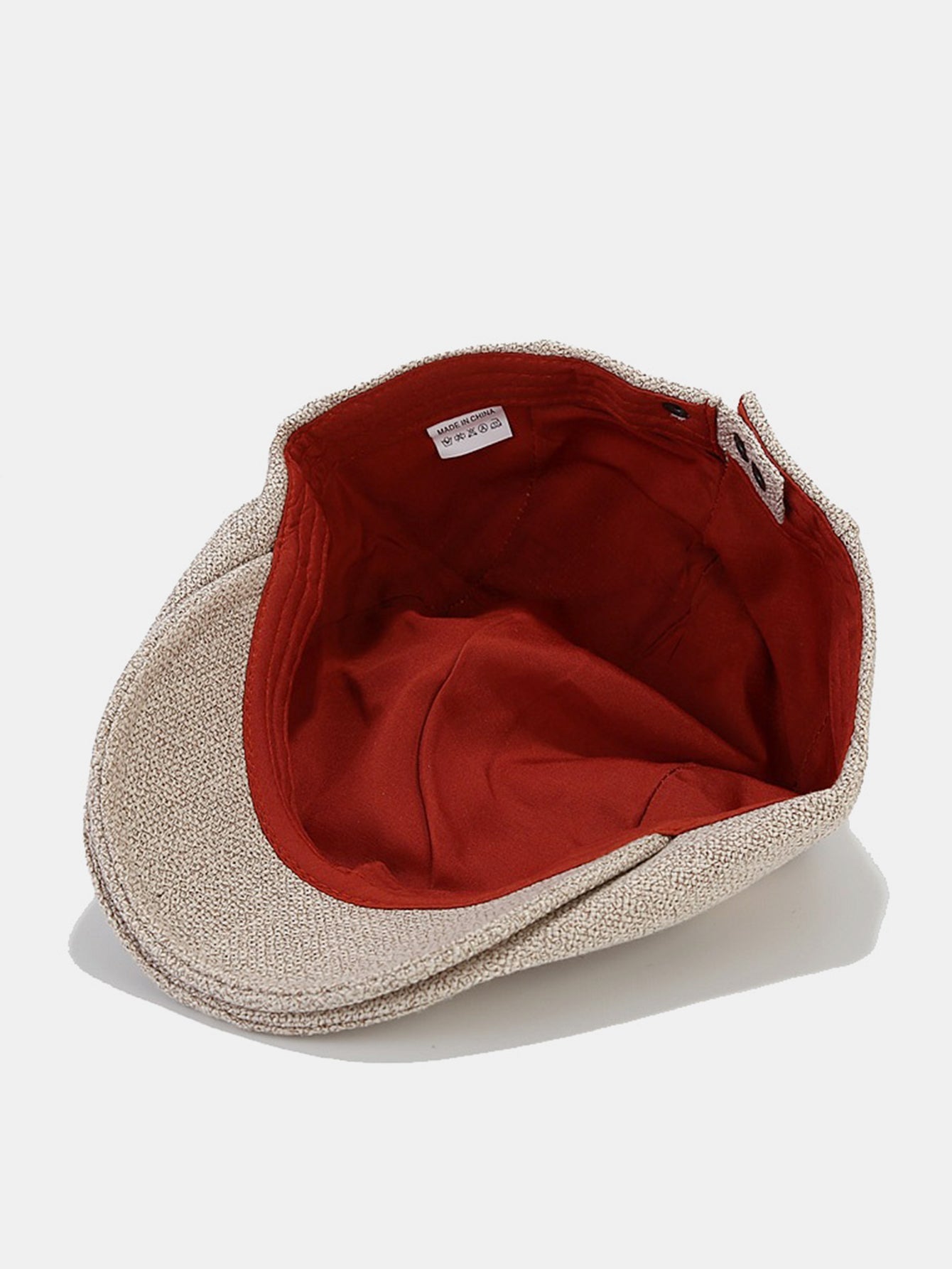 Vintage Textured Woven Ivy Cap