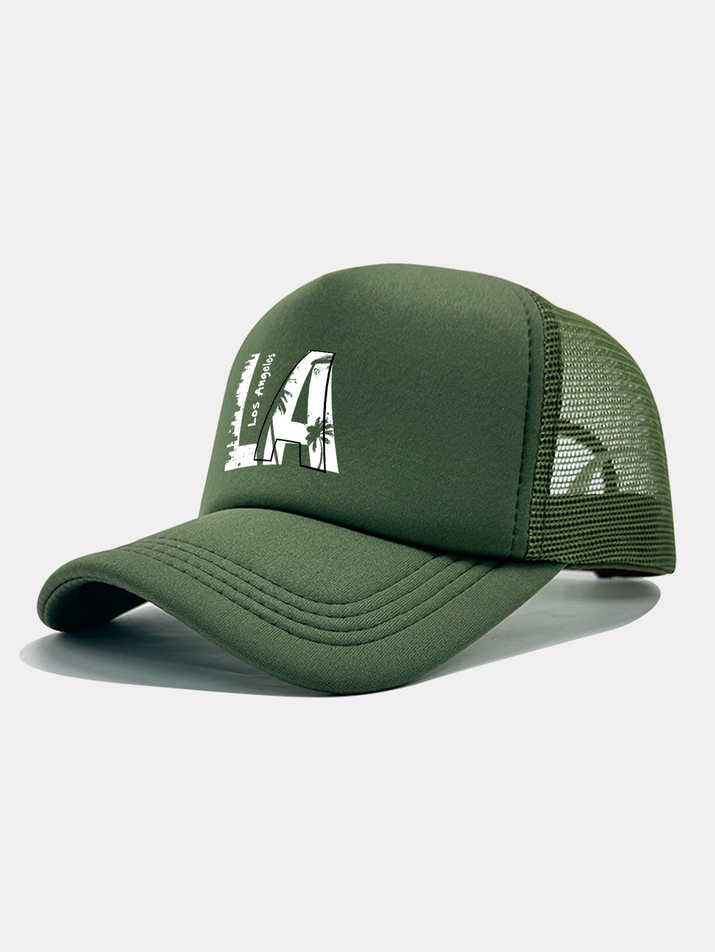 Los Angeles Print Mesh Baseball Cap