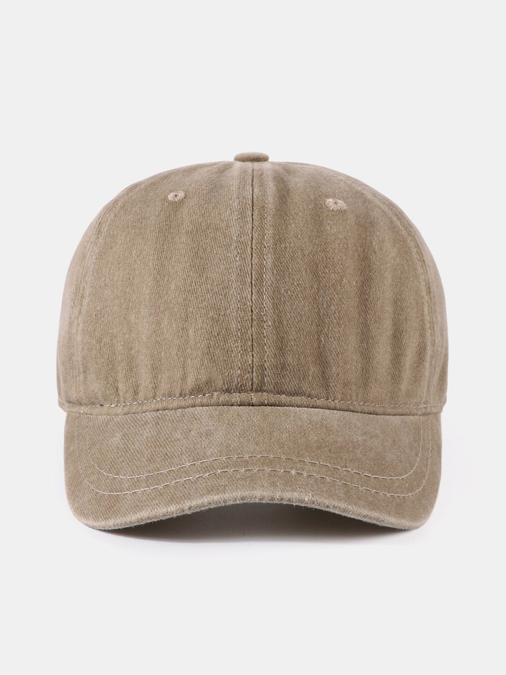 Vintage Washed Short Brim Baseball Cap