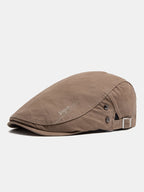 Classic Adjustable Flat Cap Lightweight Ivy Driving Golf Hat Unisex