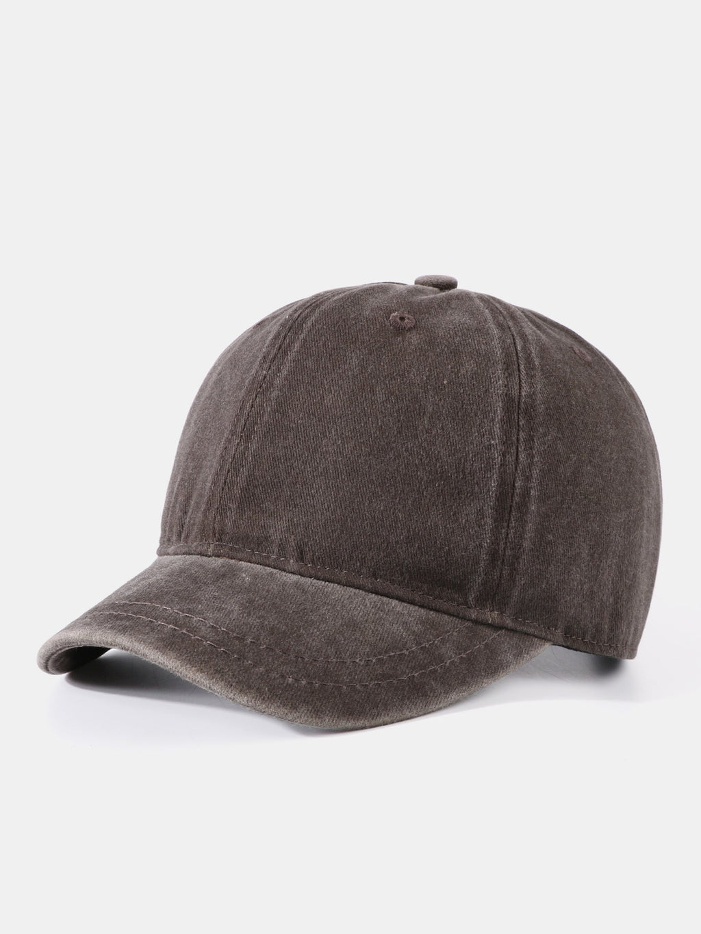 Vintage Washed Short Brim Baseball Cap