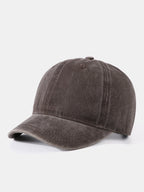Vintage Washed Short Brim Baseball Cap