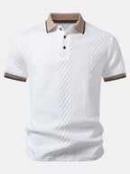 Geometry Jacquard Polo