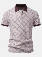 Geometry Jacquard Polo