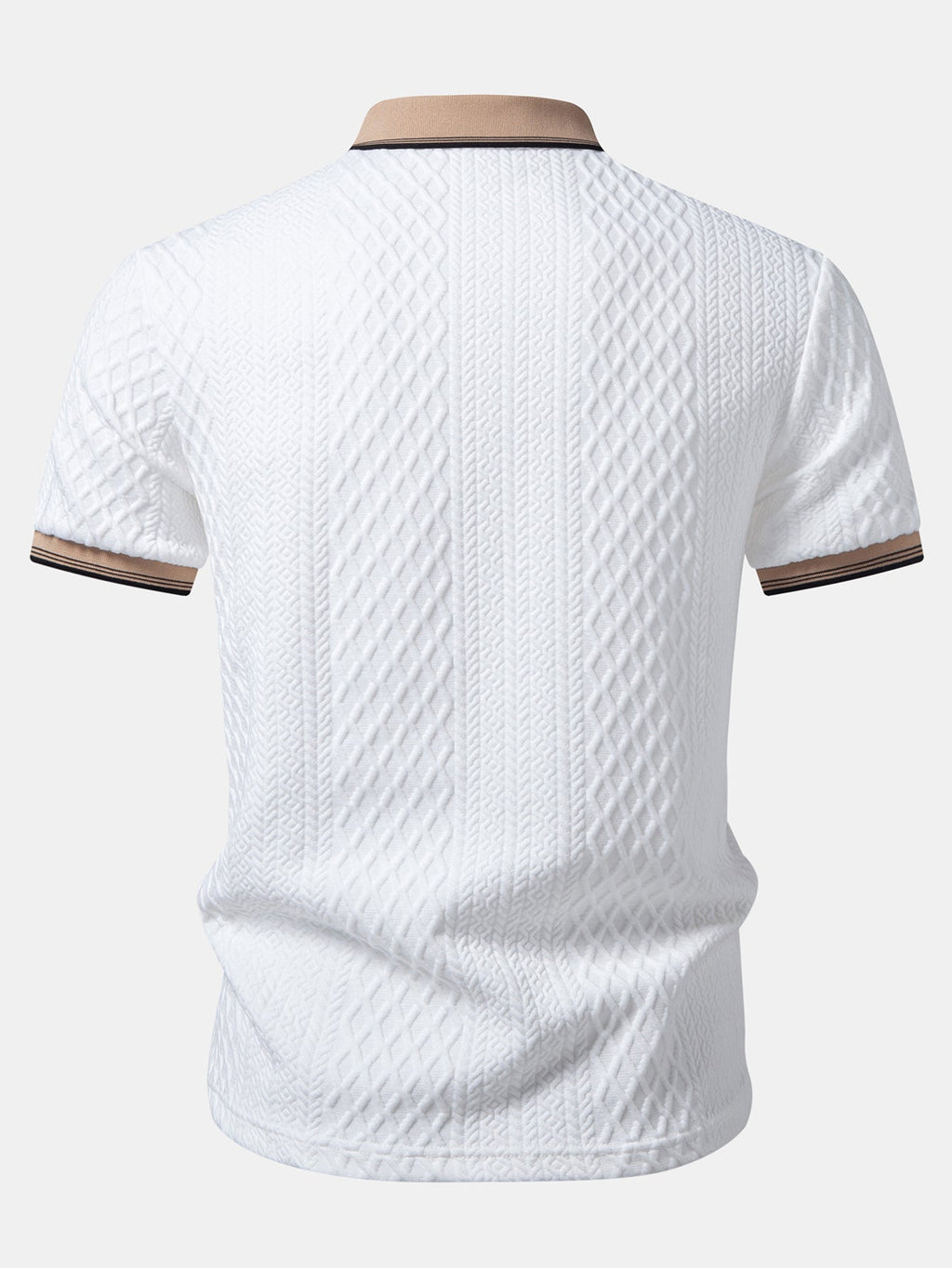 Geometry Jacquard Polo