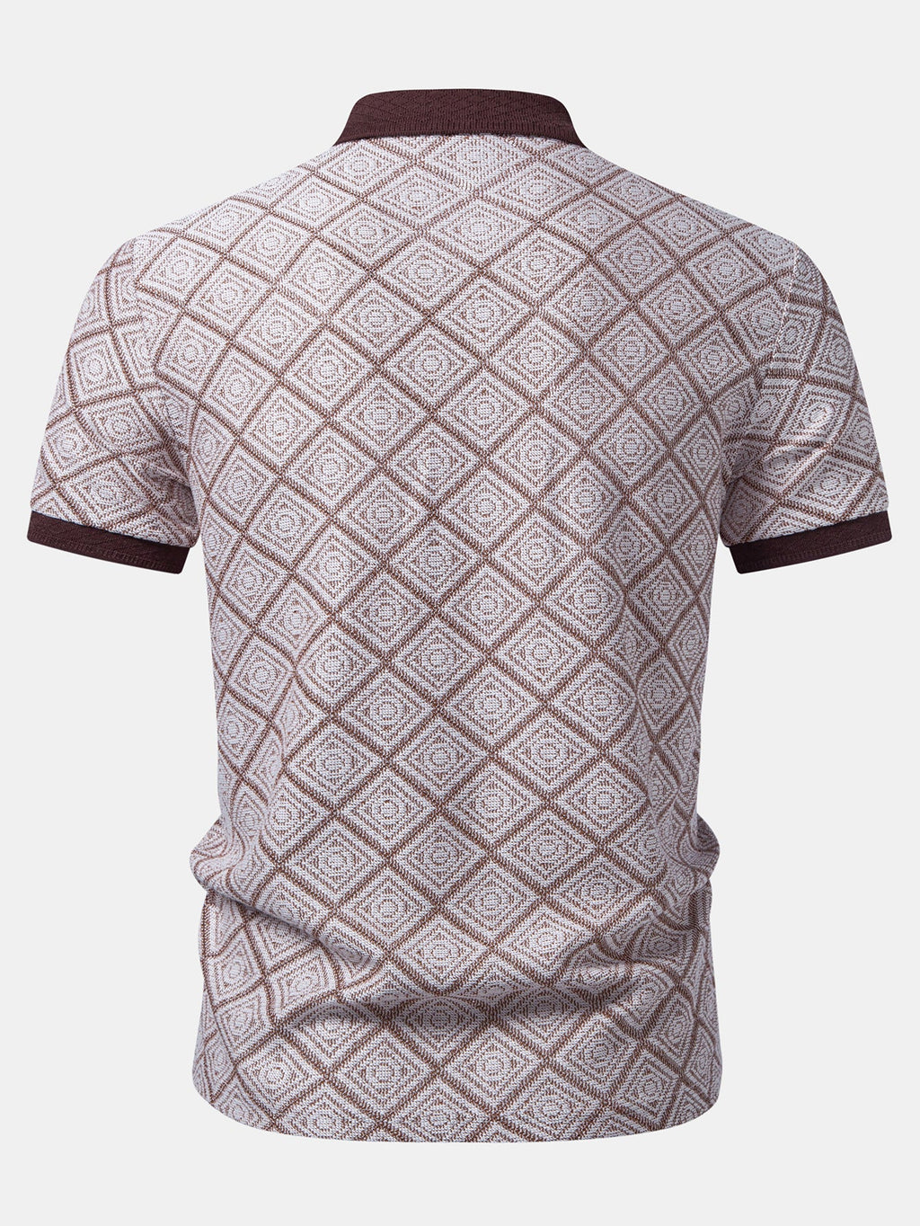 Geometry Jacquard Polo