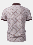Geometry Jacquard Polo