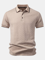 Geometry Jacquard Polo