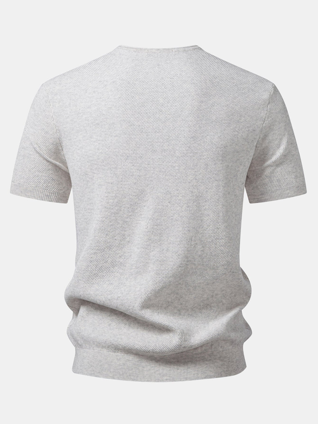 V-Neck Knit T-Shirt