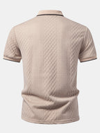 Geometry Jacquard Polo