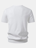 V-Neck Knit T-Shirt
