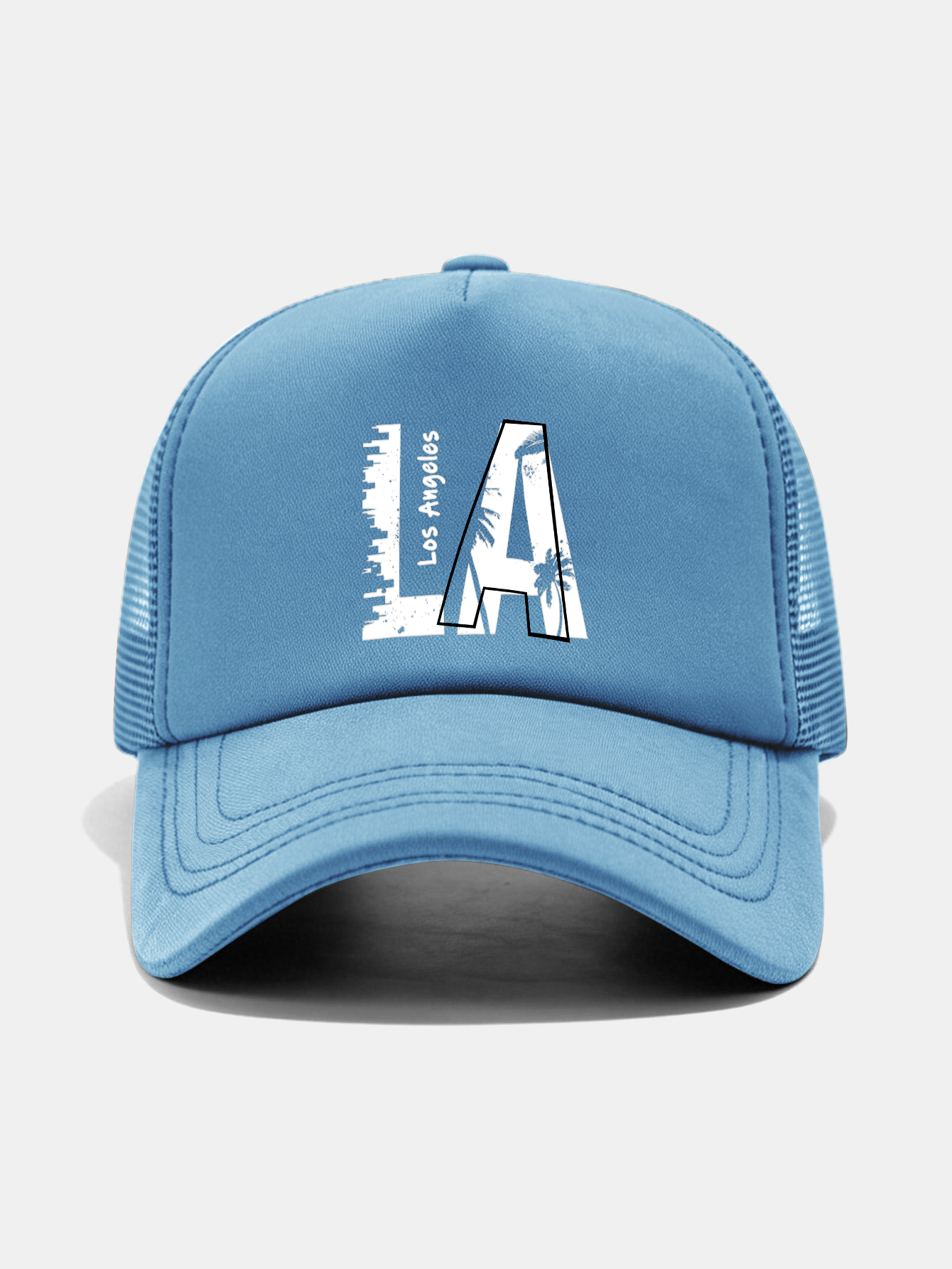 Los Angeles Print Mesh Baseball Cap