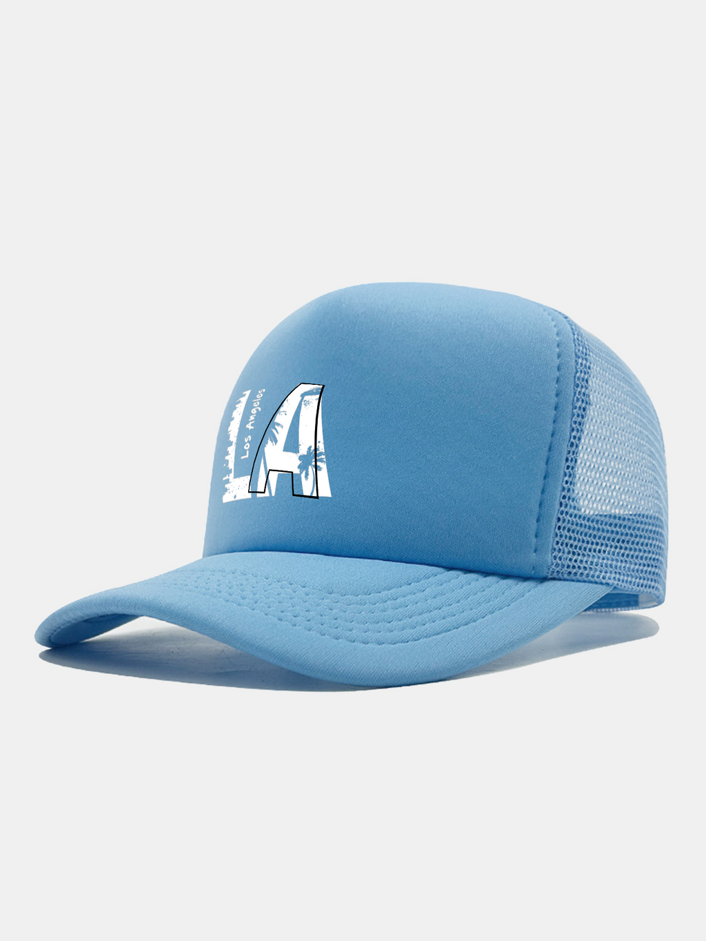 Los Angeles Print Mesh Baseball Cap