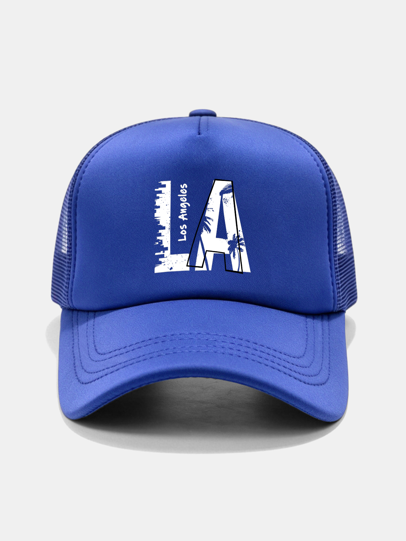 Los Angeles Print Mesh Baseball Cap