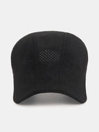Quick Dry Perforated Vent Running Cap - Large Mesh Back Ultra Ventilated Adjustable Lightweight Athletic Hat