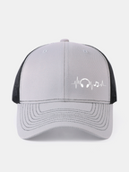 Musical Heartbeat Print Mesh Baseball Cap