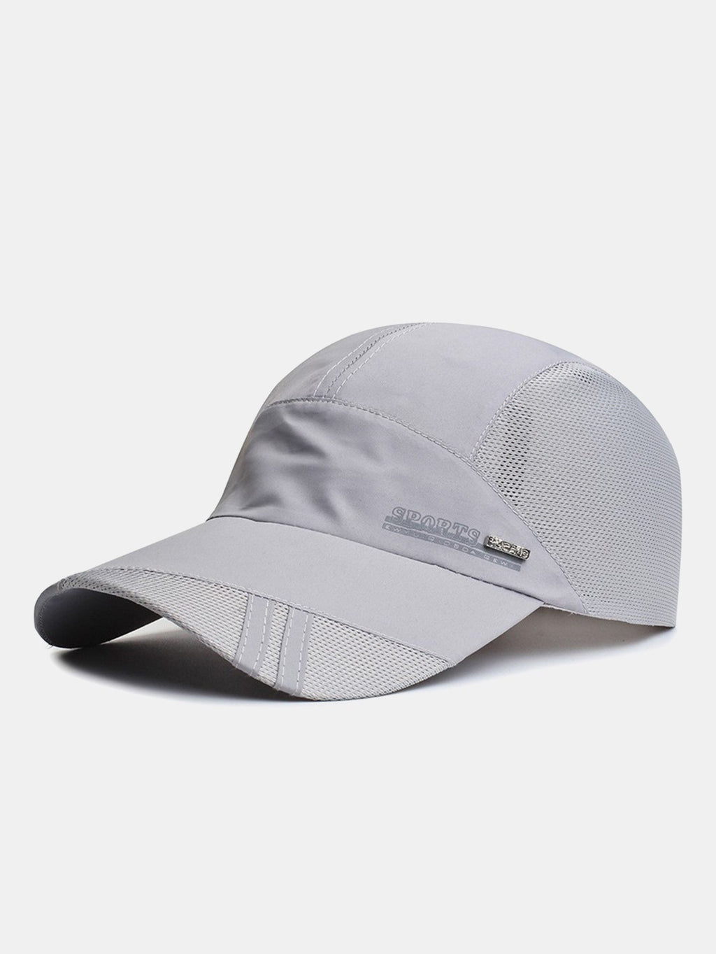 Quick Dry Mesh Back Sports Running Cap - Letter Print Ultra Ventilated Lightweight Adjustable Athletic Hat