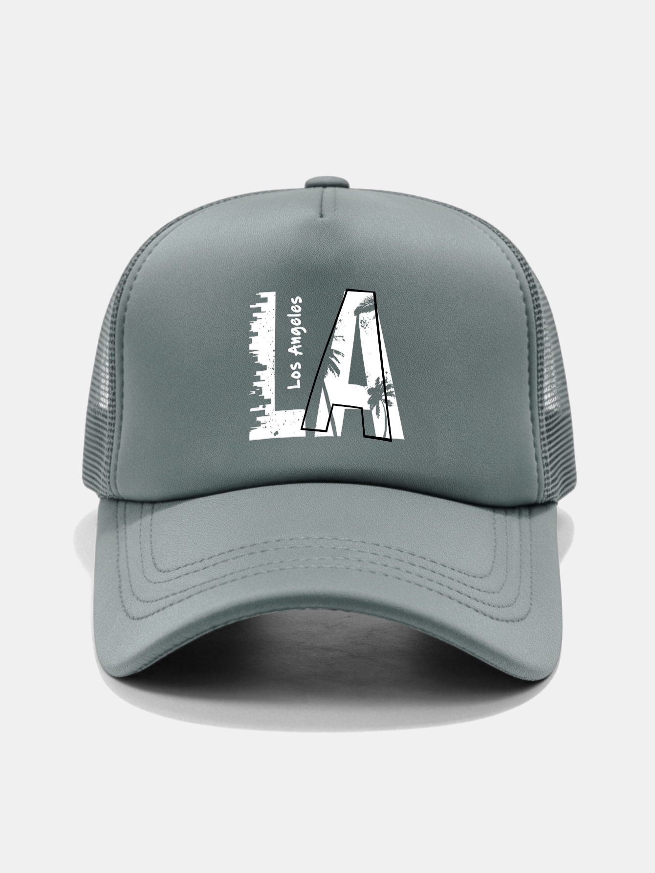 Los Angeles Print Mesh Baseball Cap