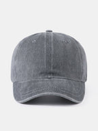 Vintage Washed Short Brim Baseball Cap