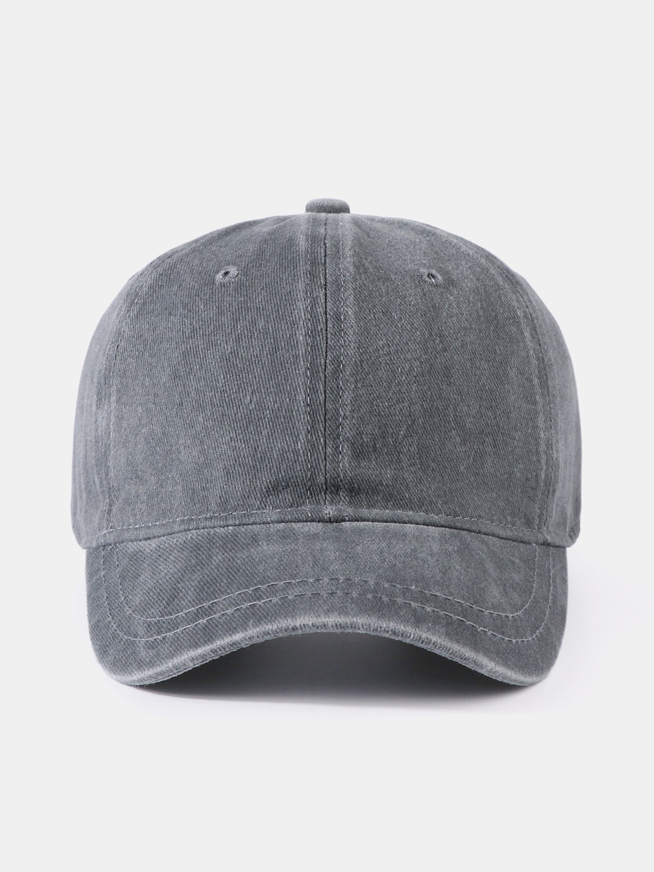Vintage Washed Short Brim Baseball Cap