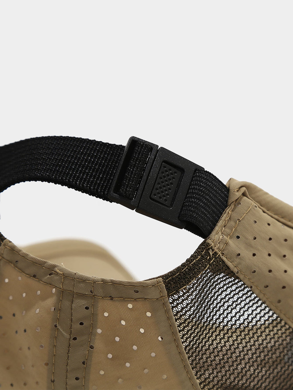 Quick Dry Vented Athletic Cap | Perforated Mesh Spliced Low Profile Lightweight Adjustable Running Sports Hat