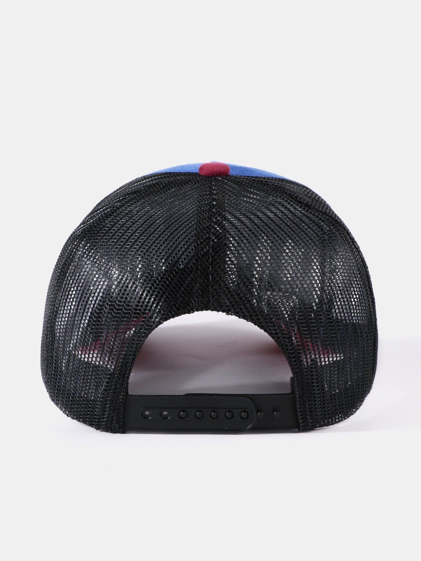 Vintage Faux Suede Mesh Trucker Hat