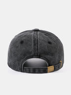 Vintage Washed Short Brim Baseball Cap