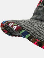 Vintage Boonie Bucket Hat With Tribal Jacquard Band