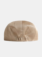 Ultra Breathable Full Mesh Ivy Cap | Quick Dry Cooling Six-Panel Crown Contrast Short Brim Lightweight Summer Gatsby Driving Flat Hat