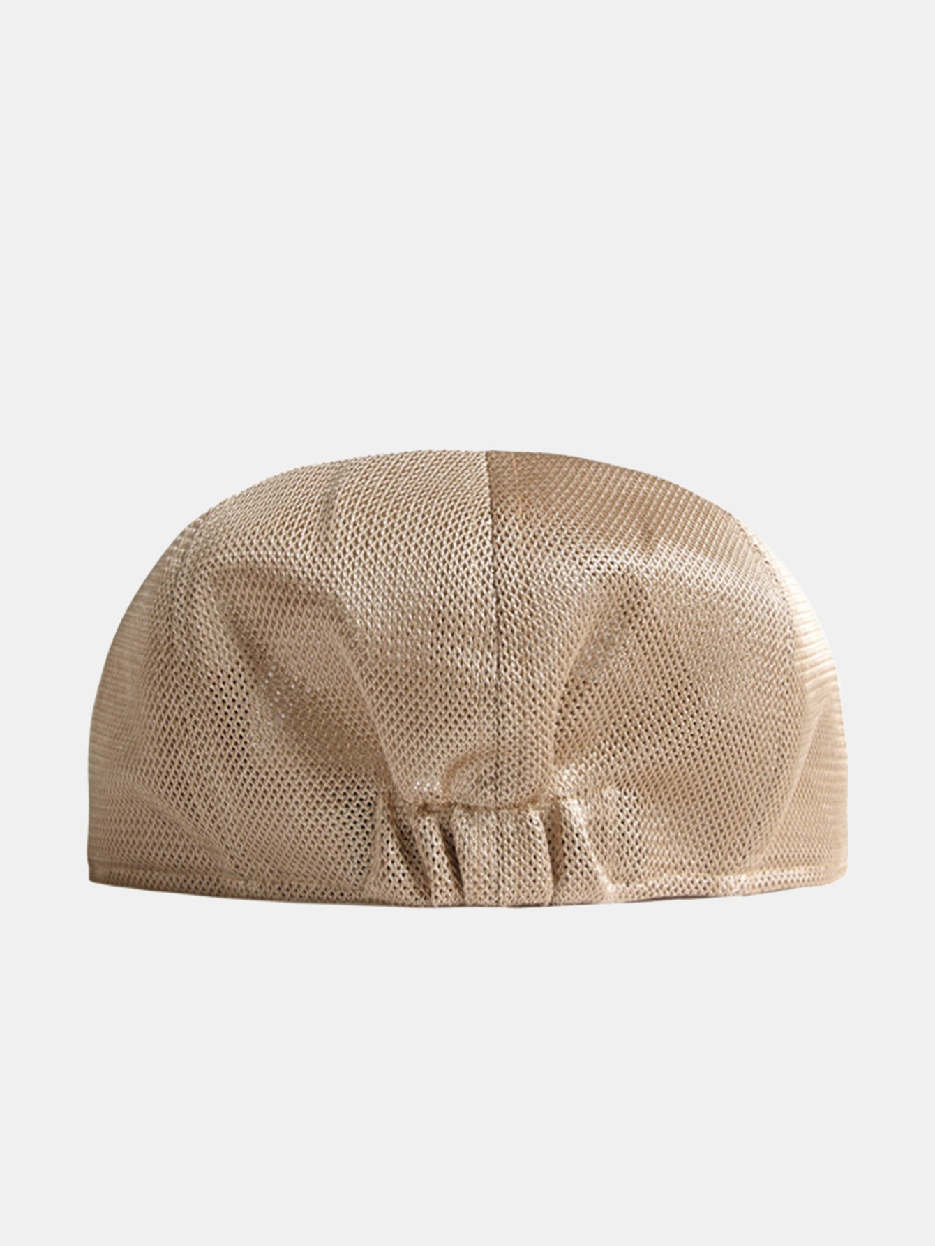 Ultra Breathable Full Mesh Ivy Cap | Quick Dry Cooling Six-Panel Crown Contrast Short Brim Lightweight Summer Gatsby Driving Flat Hat