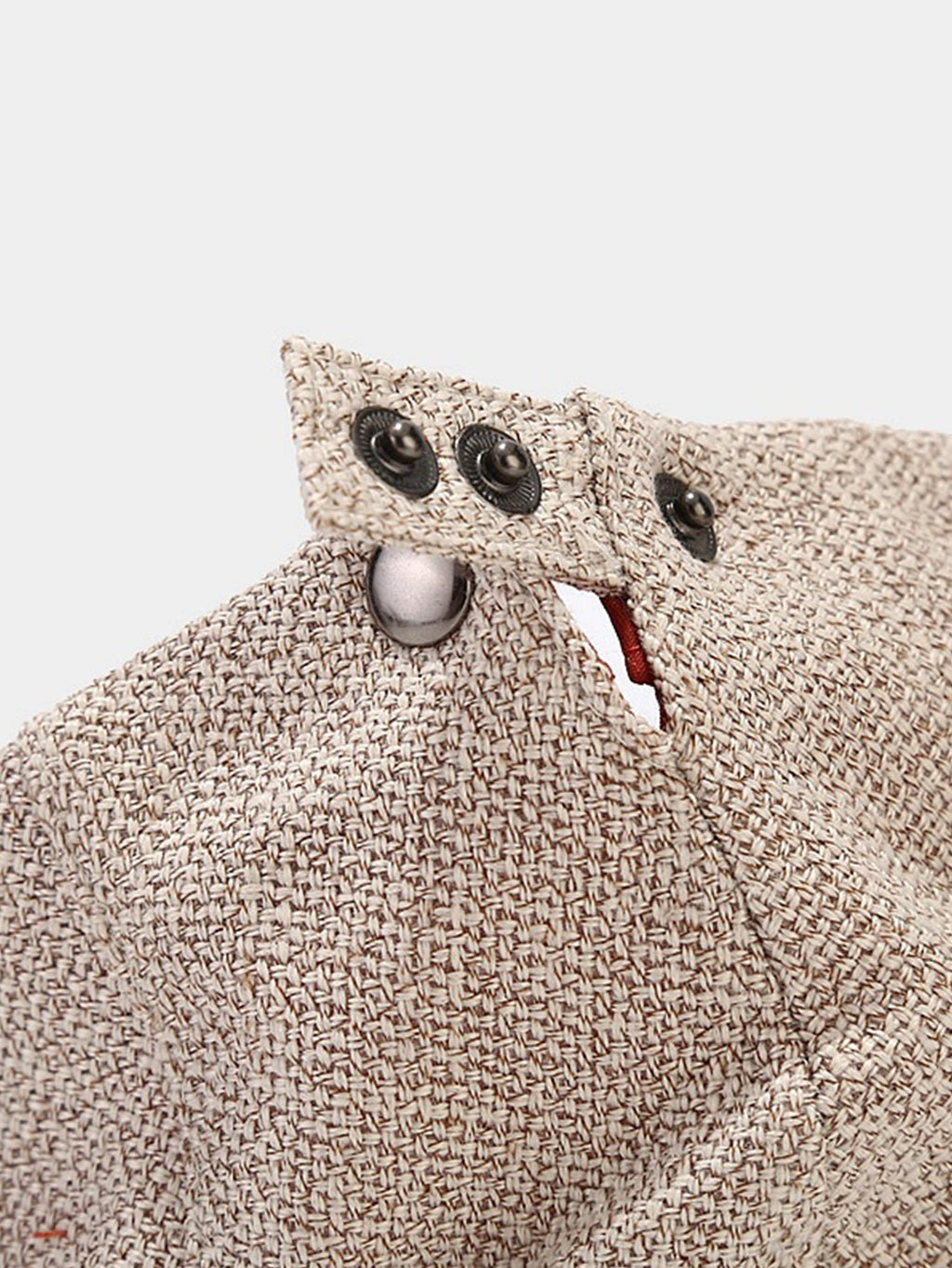 Vintage Textured Woven Ivy Cap