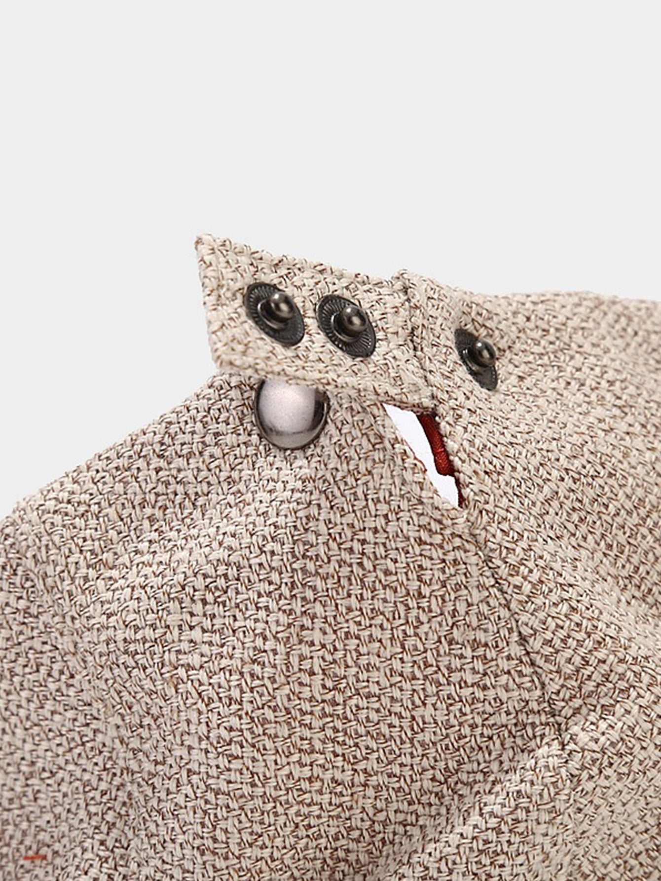 Vintage Textured Woven Ivy Cap