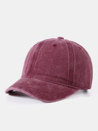 Vintage Washed Short Brim Baseball Cap
