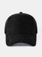Vintage Faux Suede Mesh Trucker Hat