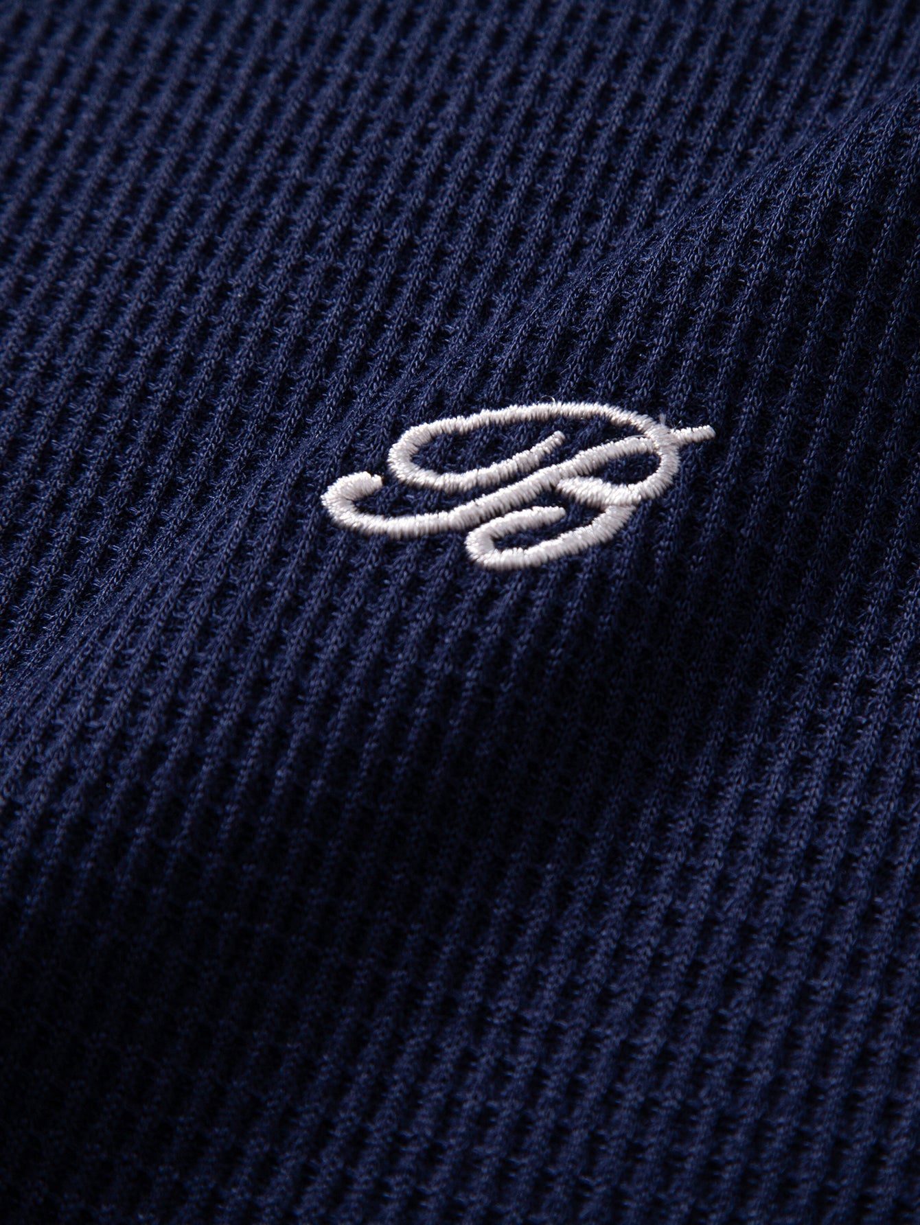 Contrast Trim Waffle Ringer T-Shirt
