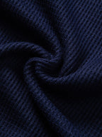 Contrast Trim Waffle Ringer T-Shirt