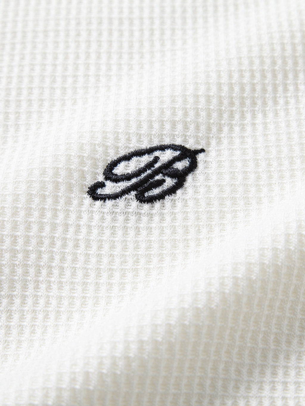 Contrast Trim Waffle Ringer T-Shirt