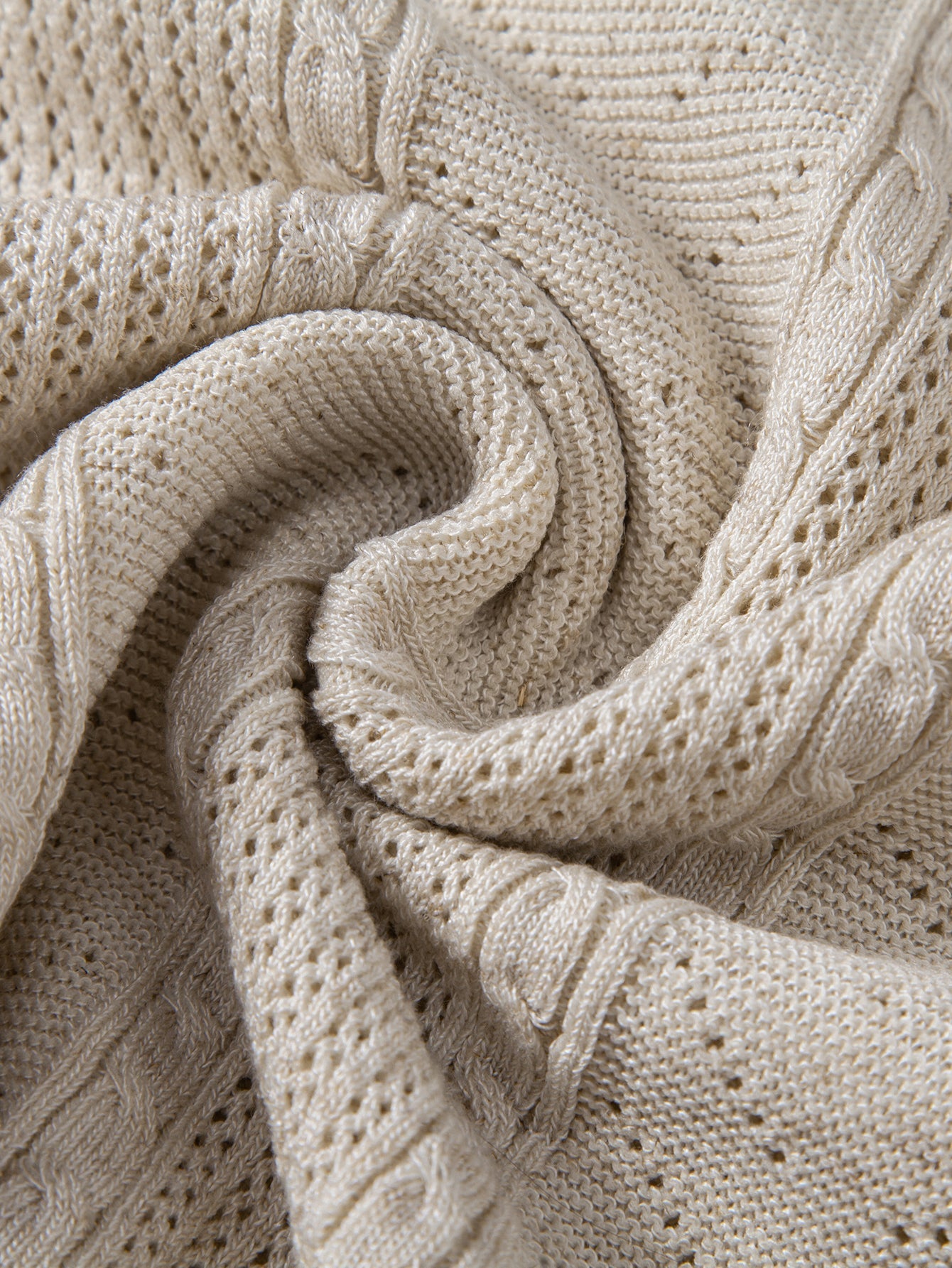 Linen Textured Knit Polo & Straight Leg Linen Pants
