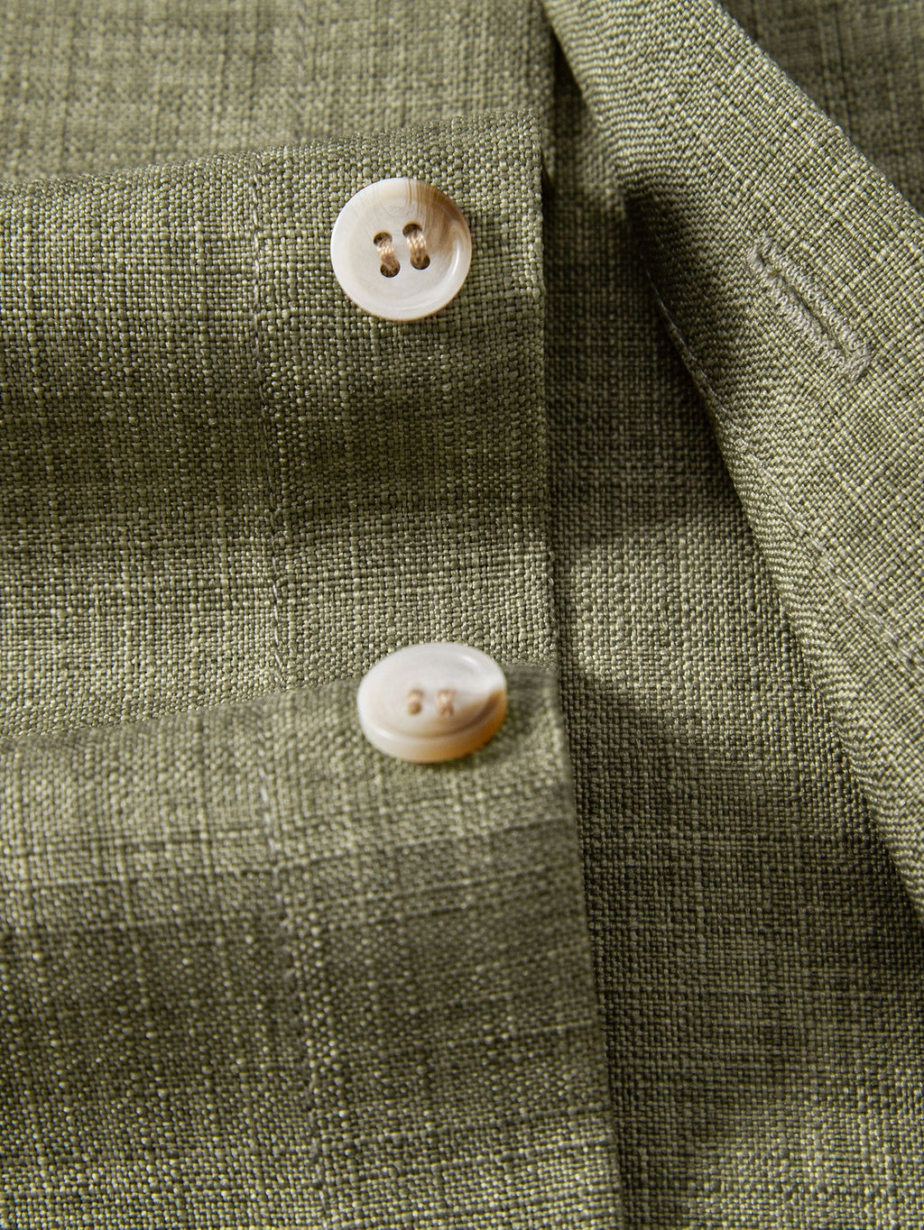 Linen Look Button Up Shirt & Drawstring 7" Shorts