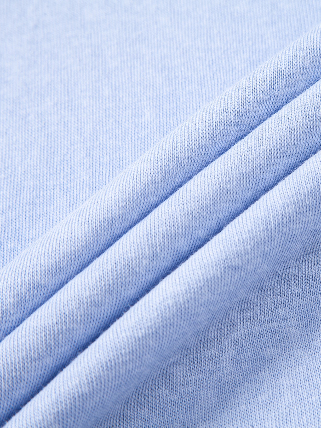 Lightweight Linen Look Deep Notched Collar T-Shirt