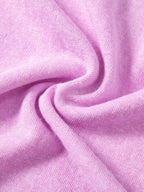 Lightweight Linen Look Notched Collar T-Shirt