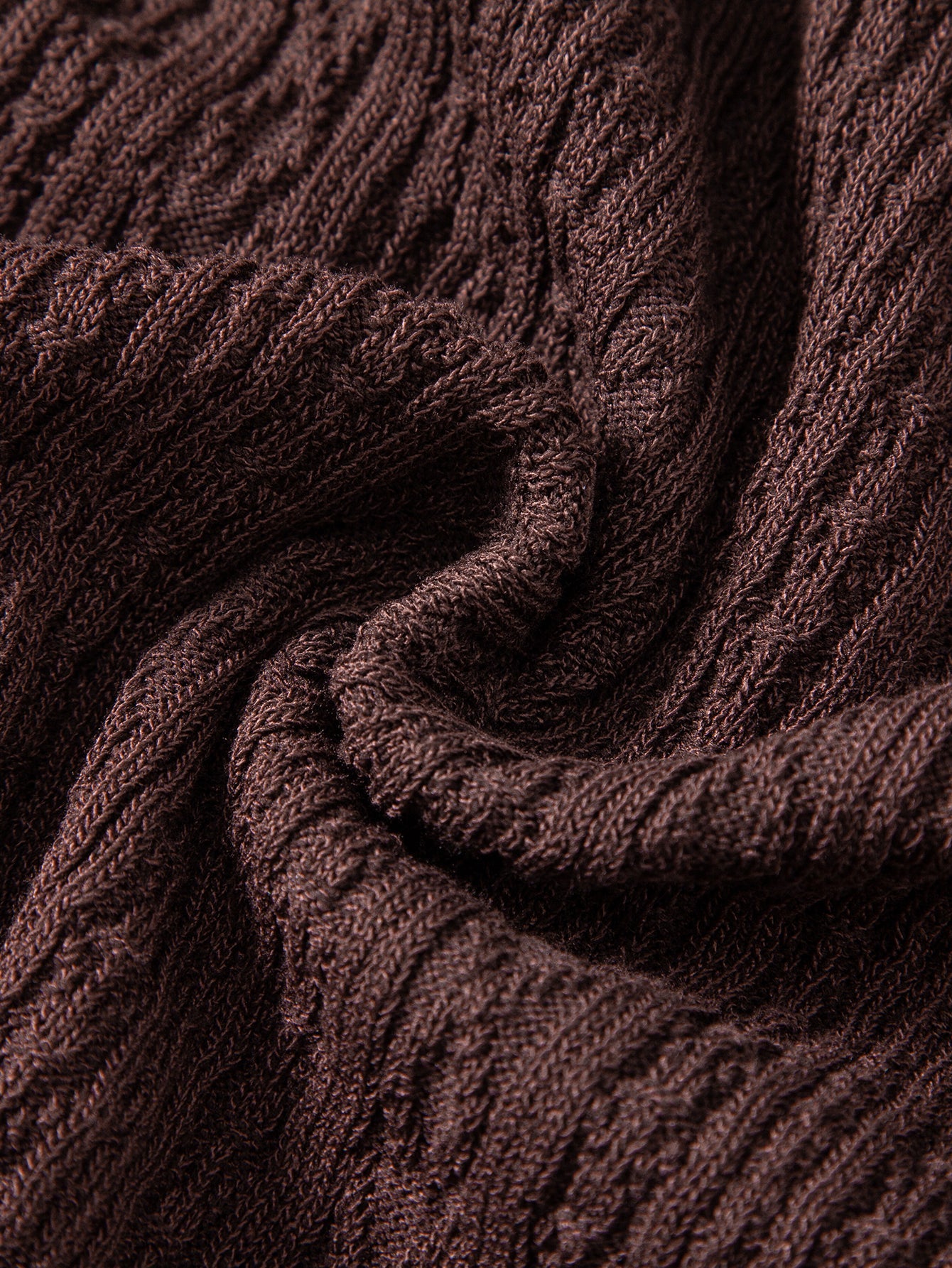 Geometric Jacquard Knit Polo
